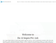 Tablet Screenshot of doitimpex.com